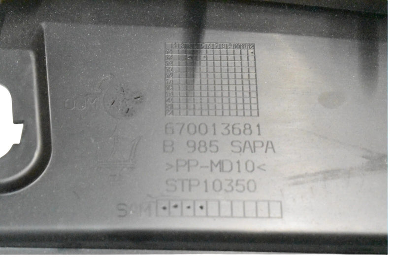 Load image into Gallery viewer, 14-16 Maserati Quattroporte Trunk Latch Lock Sill Scuff Plate Trim Cover OEM
