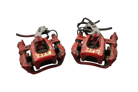 14-17 Maserati Ghibli Rear Left & Right Side Brake Caliper Calipers Set OEM