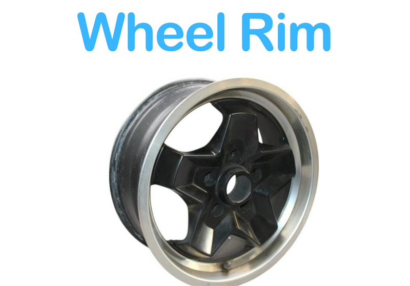 Load image into Gallery viewer, 74-83 Porsche 911 944 17X7J 17" Cookie Cutter Alloy Wheel Rim 91136102354 Oem
