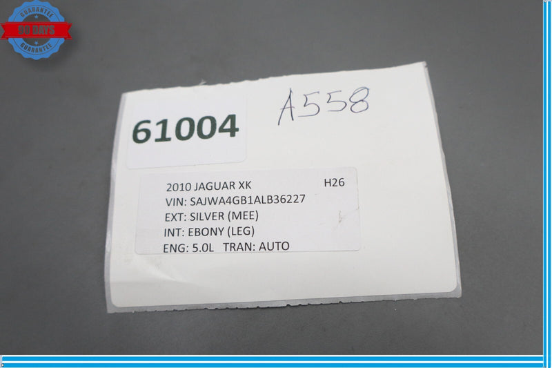 Load image into Gallery viewer, 10-15 Jaguar X150 XK XKR Left Driver Side Seat Vent Cooling Cover Trim Black Oem
