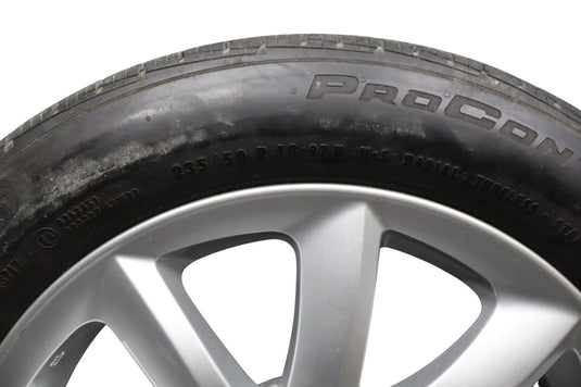 07-09 Lexus LS460 18x7.5J 18" 9-Spoke Alloy Wheel Rim Tire 4261150730 Silver Oem