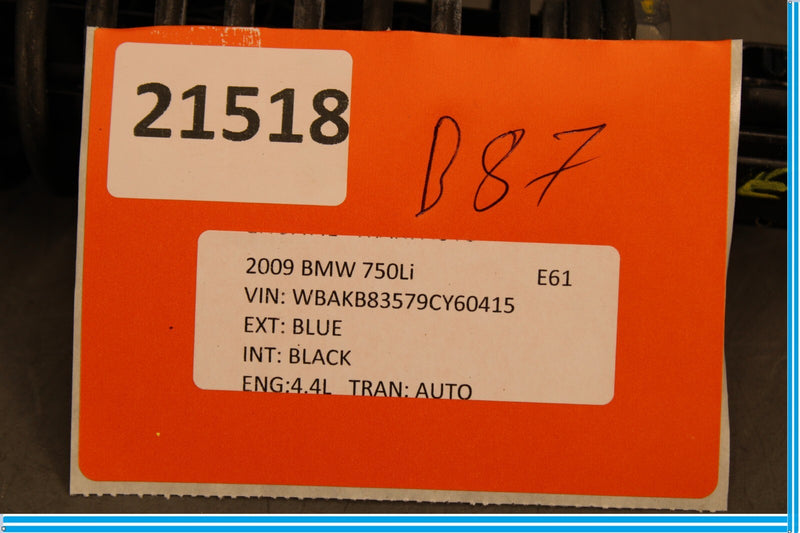 Load image into Gallery viewer, 09-15 BMW 750i 750Li F01 Left Side Trunk Lid Lift Actuator Cylinder Strut Oem
