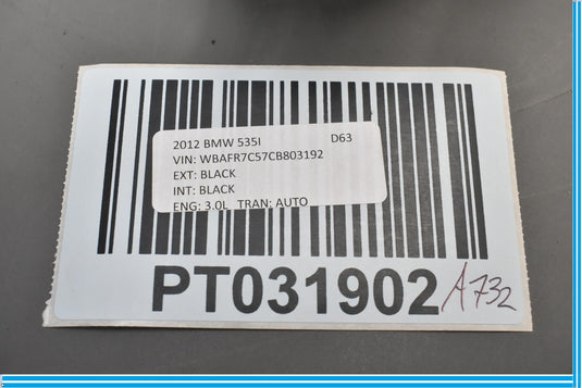 10-18 BMW F10 F01 F02 750i Rear Left Driver Auto Close Door Lock Actuator Oem