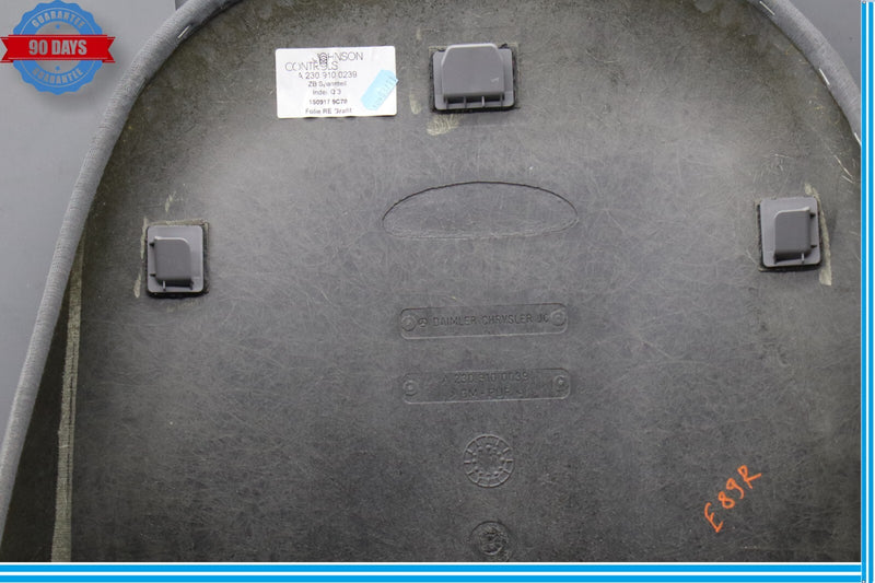 Load image into Gallery viewer, 03-06 Mercedes R230 SL500 SL600 Front Right Passenger Seat Back Cover Oem
