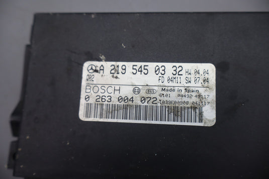 06-11 Mercedes W219 CLS500 Park Assist Parktronic Sensor Module Control Oem