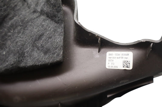 16-20 Jaguar XF X260 Rear Right Passenger Side Kick Panel Cover Trim Oem