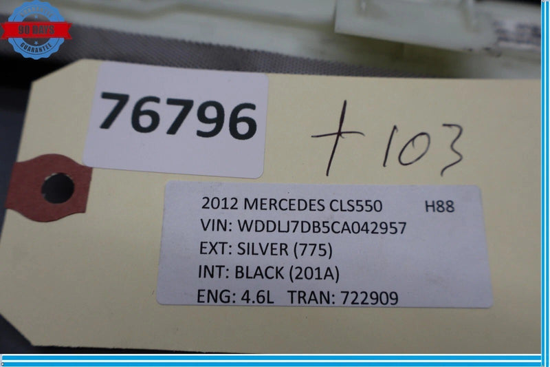 Load image into Gallery viewer, 12-14 Mercedes W218 CLS550 CLS63 Rear Window Upper Top Headliner Trim Panel Oem
