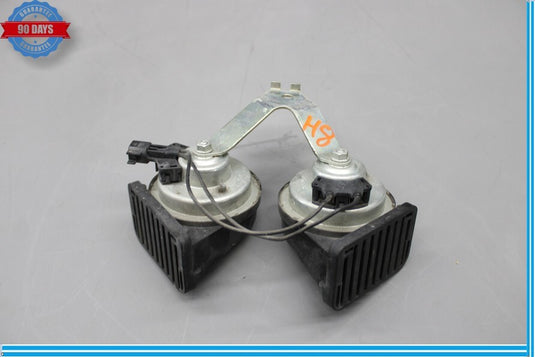 09-15 Jaguar X250 XF High Low Note Tone Horns Set Black 0055306 Oem