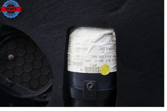 07-15 Audi Q7 4L Rear Left Driver Side Interior Door Panel Black 4L0867305C OEM