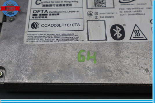 2011 BMW 750i 750Li Bluetooth Communication Control Module 6434AMULF2 Oem