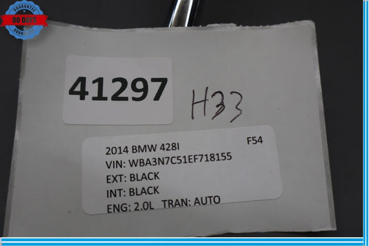 12-18 BMW 428i F30 Front Right Passenger Seat Headrest Head Rest Oem
