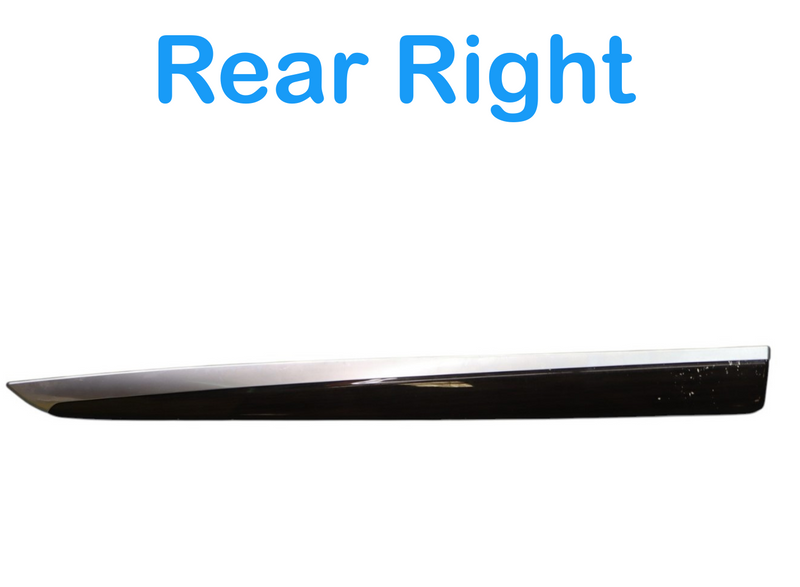 Load image into Gallery viewer, 11-16 BMW 528i 535i 550i F10 Rear Right Side Door Trim Cover Wood Ash Oem
