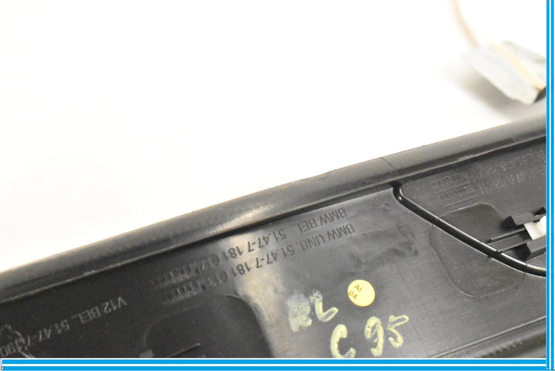 Load image into Gallery viewer, 09-15 BMW 750i F01 Rear Left Door Sill Scuff Plate Trim 51478046289 Oem
