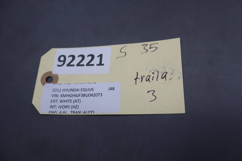 Load image into Gallery viewer, 11-13 Hyundai Equus Rear Right Passenger Side Interior Door Trim Panel Oem
