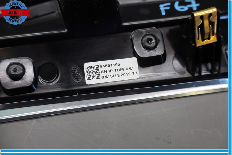 Load image into Gallery viewer, 18-21 Buick Enclave Avenir Right Dash Outer Dashboard Air Vent Bezel Molding Oem
