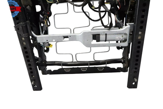 10-16 Porsche Panamera Front Left Side Seat Lower Frame Rail Track W/ Motor Oem