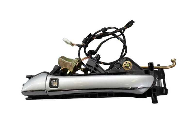 Load image into Gallery viewer, 00-06 Mercedes S600 W220 Rear Left Driver Side Exterior Door Handle Sliver Oem
