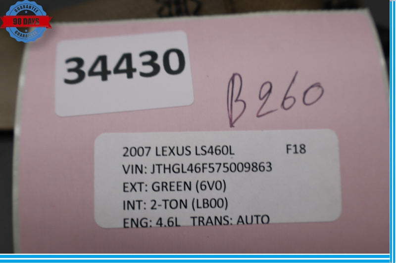 Load image into Gallery viewer, 07-12 Lexus LS460 Rear Center Seat Belt Buckle 73380-50250 Oem
