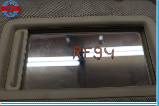 12-15 Audi A7 Quattro Right Passenger Side Sun Visor Sunvisor 8H0010501 Oem