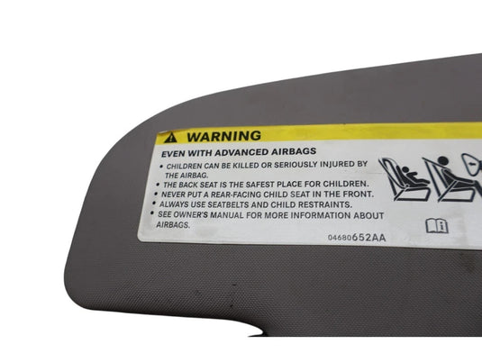 17-22 Alfa Romeo Giulia Front Left Driver Side Sun Visor Sunvisor Oem