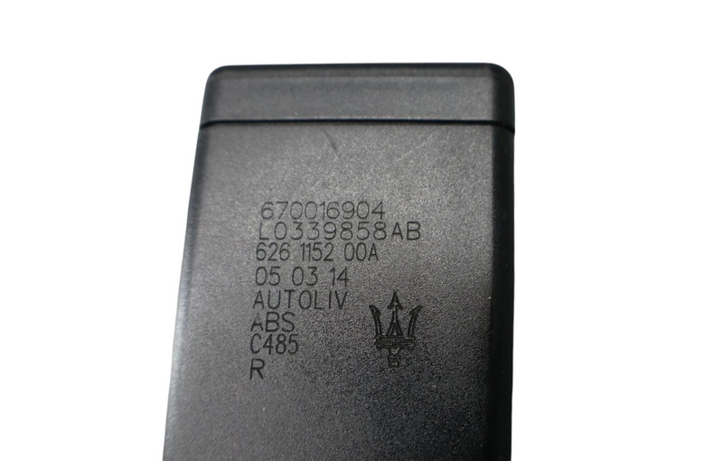 Load image into Gallery viewer, 14-22 Maserati Ghibli Front Right Passenger Side Seat Belt Buckle 670016904 Oem
