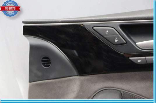 11-18 Audi A8 Quattro Front Right Passenger Side Interior Door Panel Trim Oem