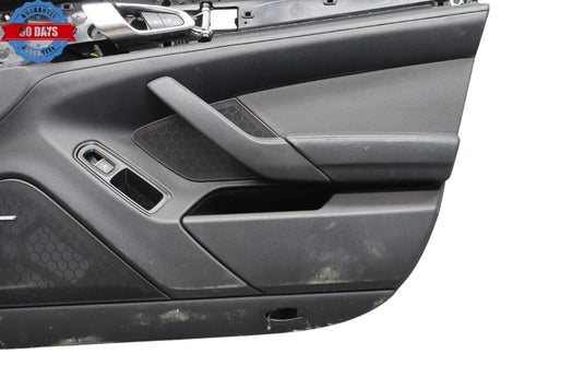 10-12 Porsche Panamera 970 Front Right Side Interior Door Trim Panel Black Oem