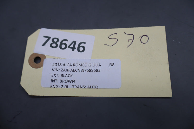 Load image into Gallery viewer, 17-25 Alfa Romeo Giulia 952 Rear Left Driver Side Exterior Door Handle Oem
