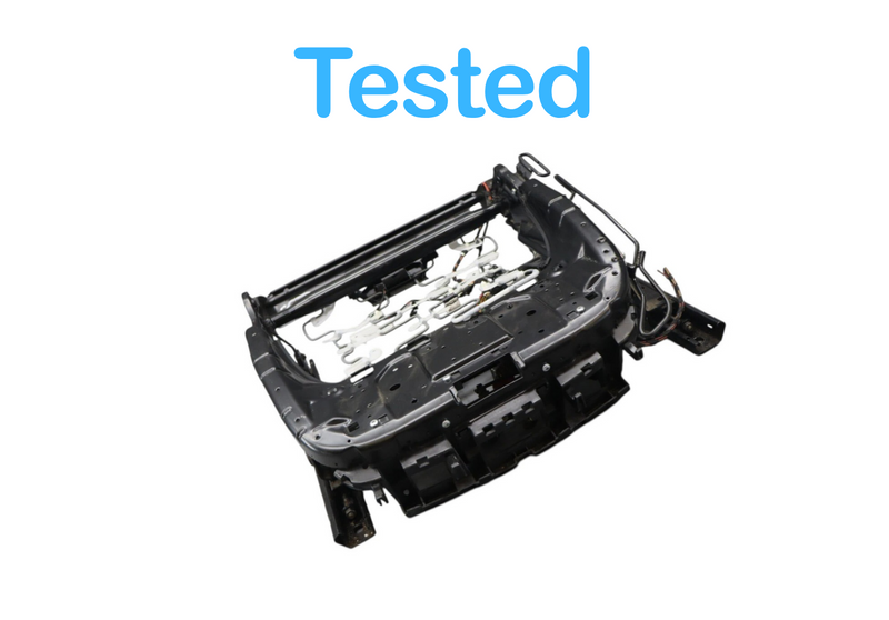 Load image into Gallery viewer, 07-15 Audi Q7 Front Left Driver Side Seat Track Rail Frame W/ Motors OEM
