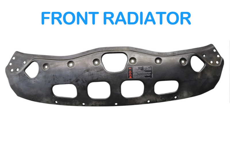 Load image into Gallery viewer, 03-12 Bentley Flying Spur Front Radiator Support Mount Panel 3W0804809E OEM
