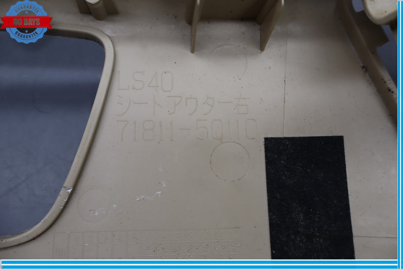 Load image into Gallery viewer, 07-12 Lexus LS460 LS460L Front Right Passenger Side Seat Switch Trim Cover Oem
