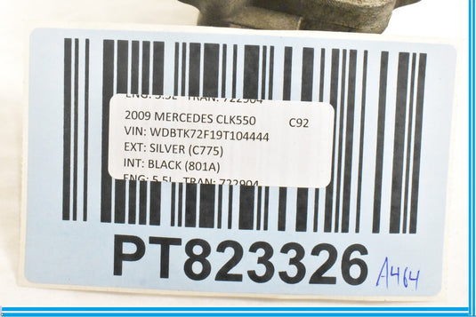 07-11 Mercedes S550 CLK350 Engine Motor Air EGR Valve Assembly 0021407460 OEM