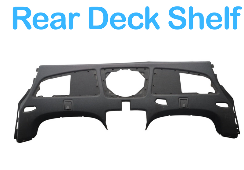 Load image into Gallery viewer, 11-18 Audi A8 Quattro Rear Deck Shelf Package Trim Cover Panel 4H0863411B Oem
