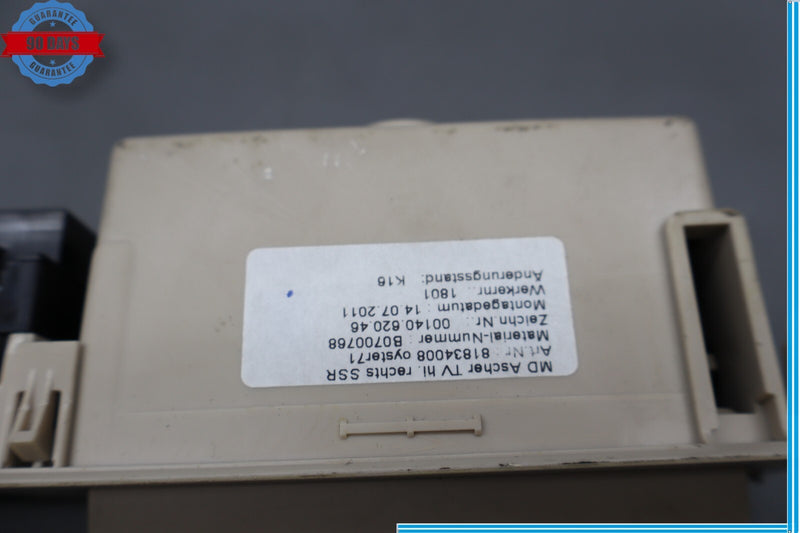Load image into Gallery viewer, 09-15 BMW 750Li F01 F02 Rear Right Passenger Side Door Window Control Switch Oem
