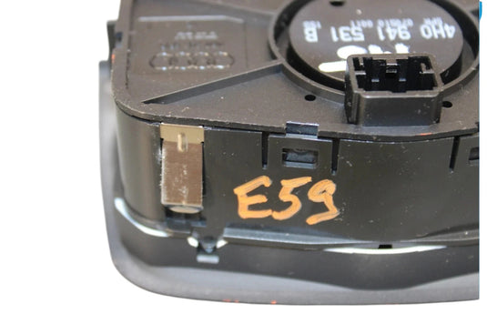 11-18 Audi A8 Quattro Headlight Headlamp Control Switch Black 4H0941531B OEM