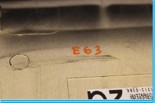 07-12 Lexus LS460 Rear Trunk Lid License Plate Trim Panel Black 7680150040 Oem