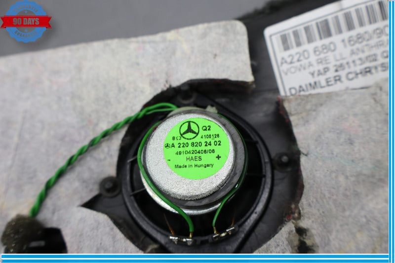 Load image into Gallery viewer, 00-06 Mercedes S600 S350 W220 Right Passenger Side Kick Panel W/ Speaker Oem

