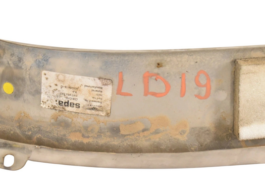 07-16 Bentley Continental Left Driver Side Outer Door Step Sill 3W7853537 Oem