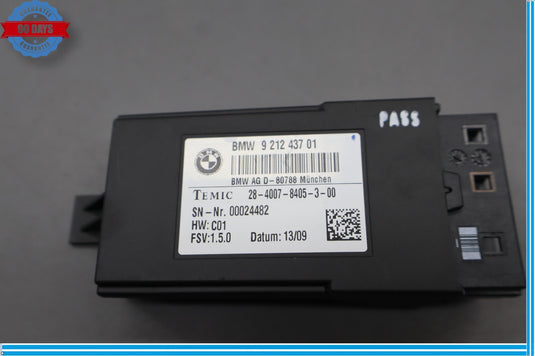09-15 BMW 750Li F01 F02 Rear Left Driver Side Seat Comfort Control Module Oem