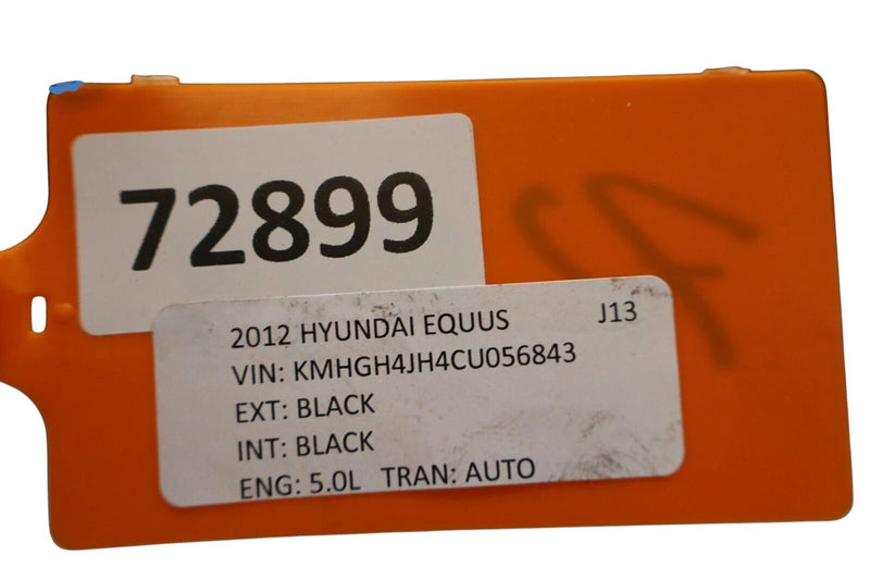 Load image into Gallery viewer, 11-13 Hyundai Equus Rear Bumper Cover Assembly Black 866403N010 OEM
