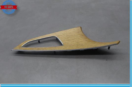 12-15 Audi A7 Quattro Front Right Passenger Side Door Panel Insert Trim Wood Oem