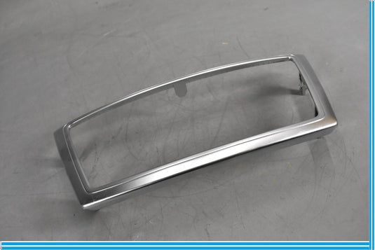 13-16 Mercedes GL450 X166 Dash Panel Center Bezel Cover Trim Chrome Oem