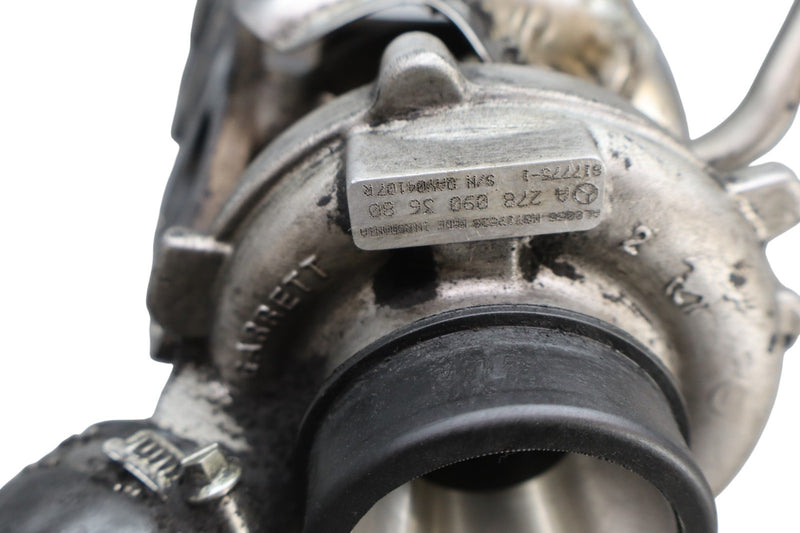 Load image into Gallery viewer, 11-20 Mercedes GL550 M278 Left Side Turbocharger Turbo Charger Manifold Oem
