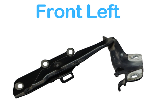 10-18 Jaguar XJ XJL Front Left Driver Side Hood Bonnet Hinge Black AW9316801 Oem