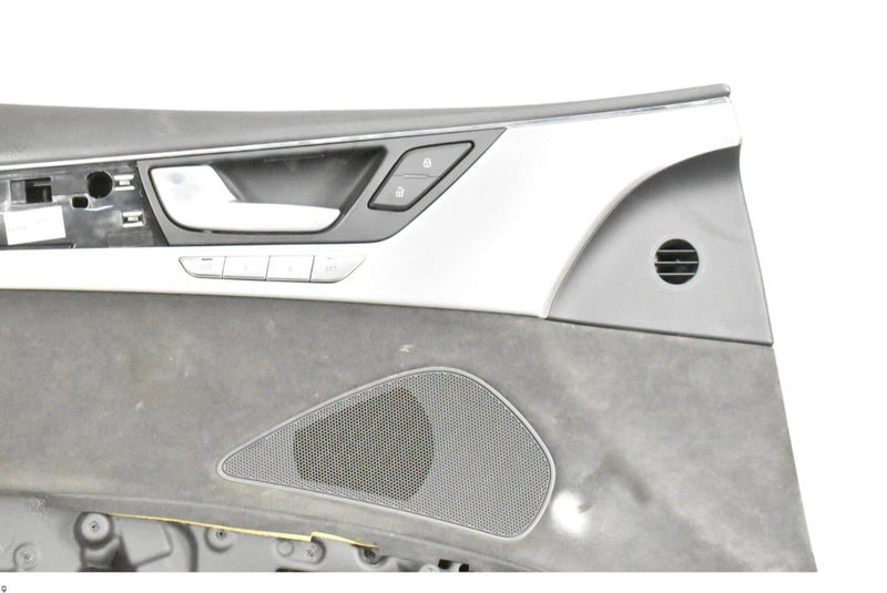 Load image into Gallery viewer, 11-17 Audi A8 Front Left Driver Interior Door Trim Panel Black 4H0868151A OEM
