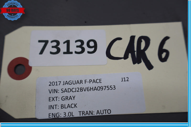 Load image into Gallery viewer, 17-20 Jaguar F-Pace Center Console Base Frame Body Assembly w/ Arm Rest Oem
