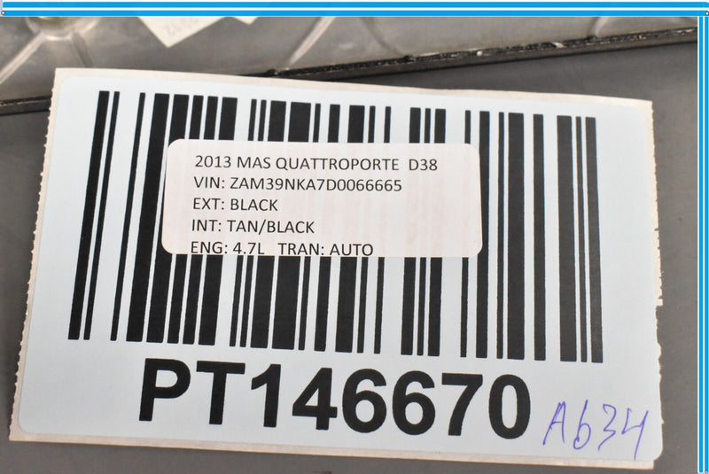 Load image into Gallery viewer, 04-13 Maserati Quattroporte M139 Rear Right Door Trim Panel Molding 66940500 Oem
