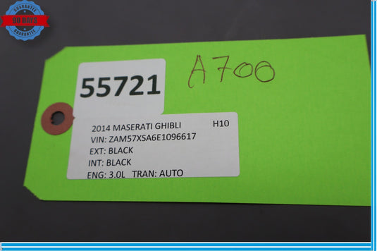 14-19 Maserati Ghibli Front Right Passenger Side Door Interior Trim Molding Oem