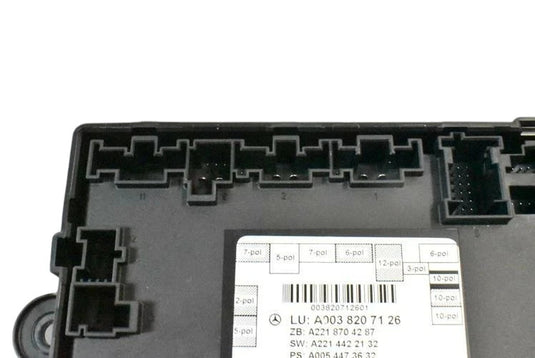 07-13 Mercedes W221 S400 S550 Rear Left Driver Side Door Control Module Unit OEM
