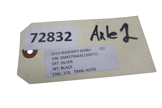 14-17 Maserati Ghibli SQ4 Rear Right Side Drive Axle CV Shaft Driveshaft AWD Oem